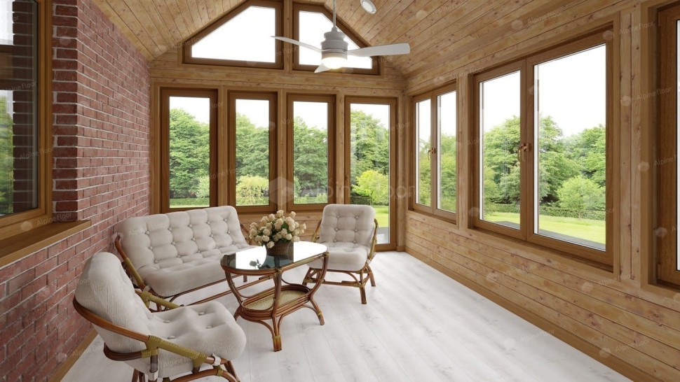 Виниловый ламинат "Alpine Floor" Classic Light MC Дуб Выбеленный (1220*183*3,5 мм) — купить в Мурманске