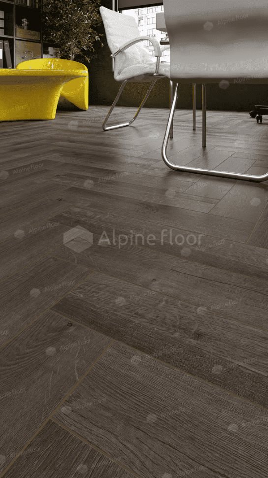 Виниловый ламинат "Alpine Floor" Parquet Light Дуб Антарес (600*125*4 мм) — купить в Мурманске
