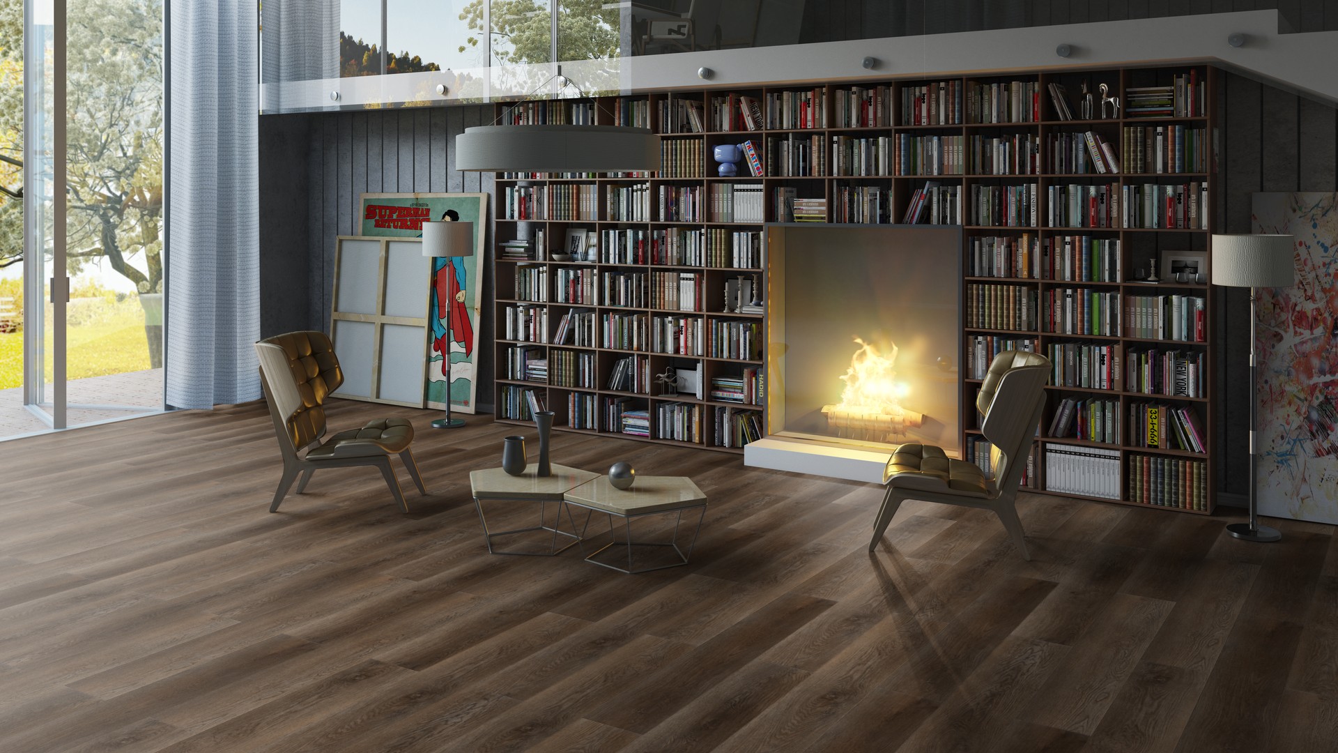 SPC ламинат "Tarkett" Deep House Rachel (1400*225*4,6 мм) — купить в Мурманске