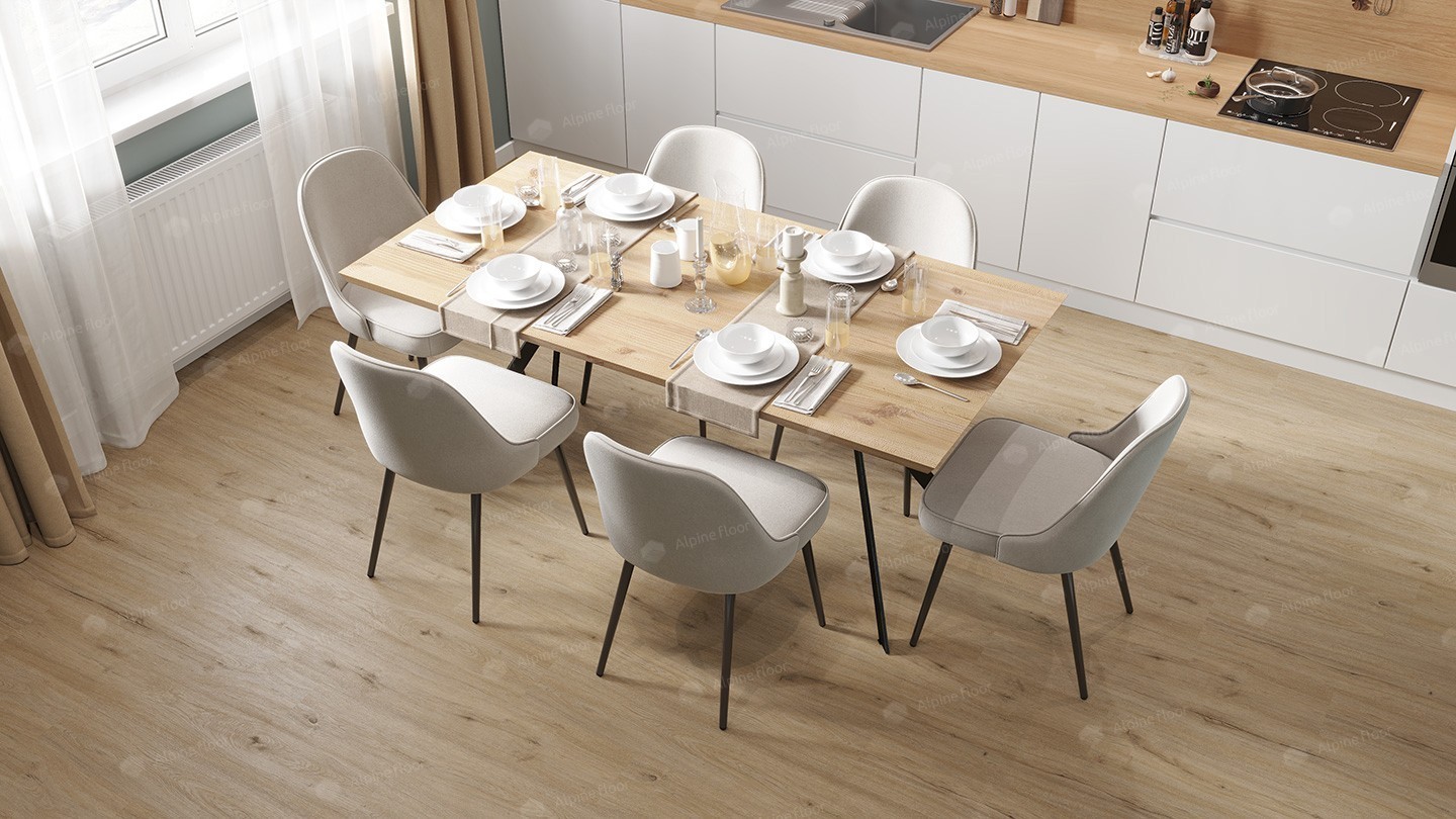 SPC ламинат "Alpine Floor" Ларго (1220*183*3,5 мм) — купить в Мурманске