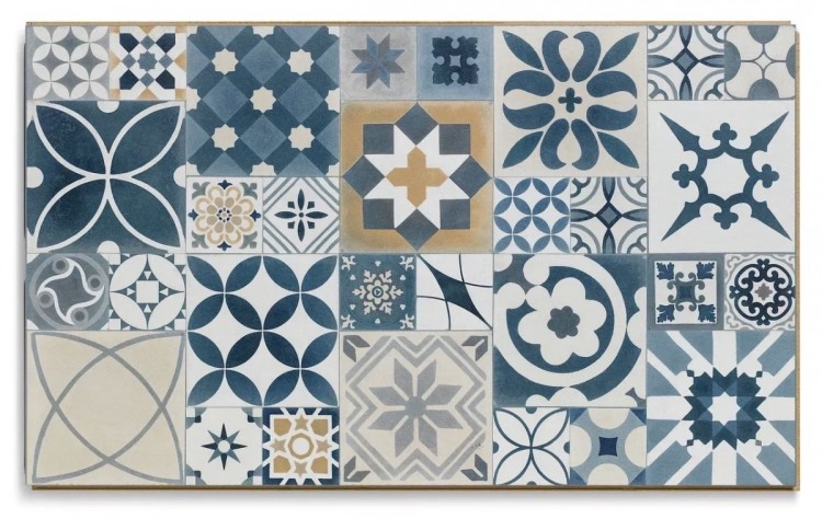 Ламинат "Alsafloor" Creativ Tile 10.33 Melazzo bleu 819 (640*384*10 мм) — купить в Мурманске