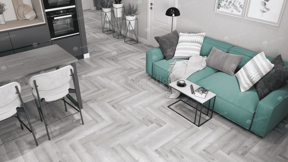 Виниловый ламинат "Alpine Floor" Parquet Light Дуб Лейтена (600*125*4 мм) — купить в Мурманске