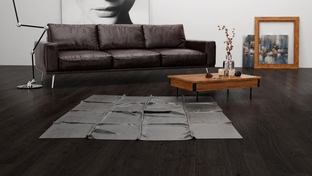 Ламинат "Camsan" Platinum Дуб Антрацит (1380*190*10 мм) — купить в Мурманске