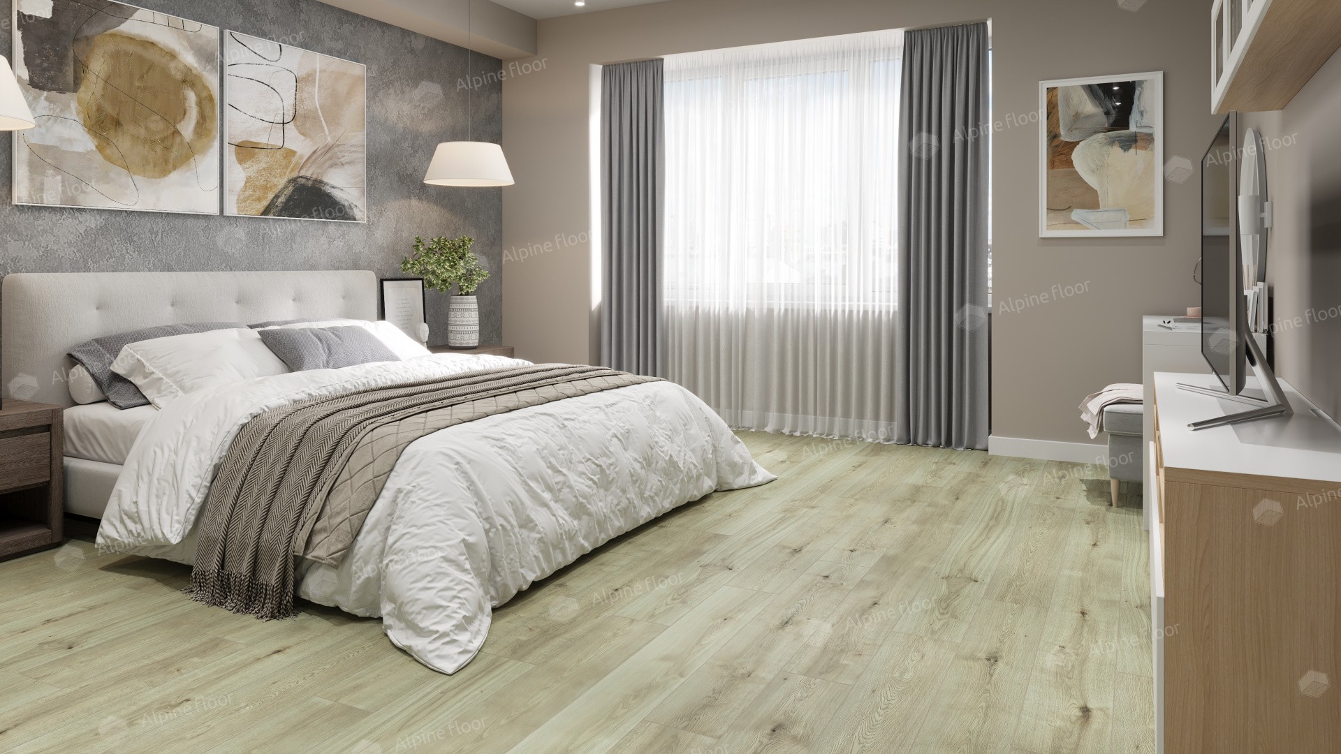 Ламинат "Alpine Floor" Дуб Венеция (1285*192*8 мм) — купить в Мурманске