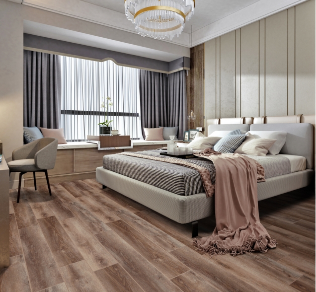 SPC ламинат "CronaFloor" Wood 4V Дуб Охрид (1200*180*4 мм) — купить в Мурманске