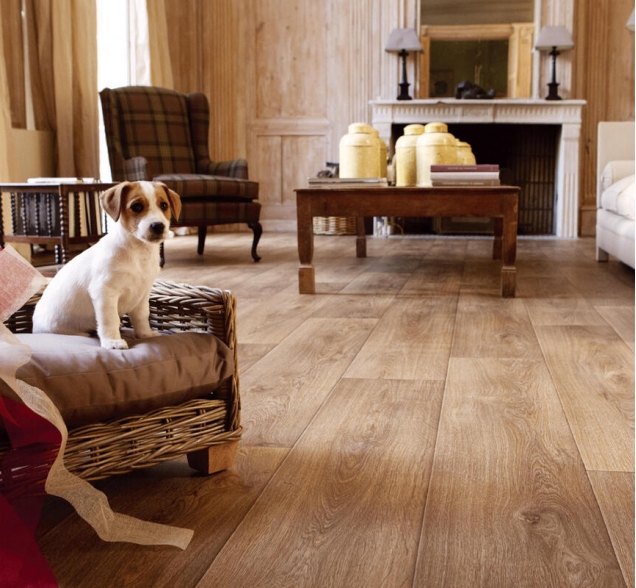 SPC ламинат "CronaFloor" Wood 4V Дуб Монтара (1200*180*4 мм) — купить в Мурманске