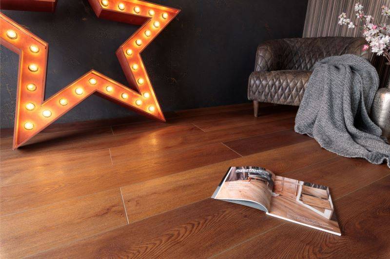 Замковая ПВХ плитка "Aquafloor" AF8026XXL (1800*228*8 мм) — купить в Мурманске