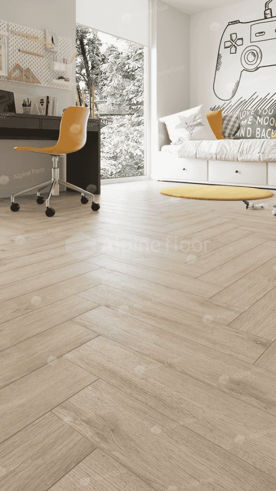 Виниловый ламинат "Alpine Floor" Parquet Light Дуб Медия (600*125*4 мм) — купить в Мурманске