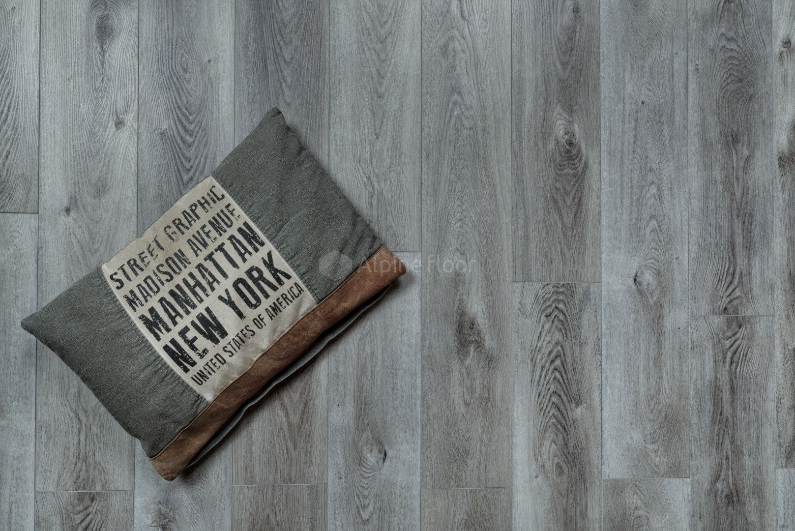 Замковая ПВХ плитка "Alpine Floor" Дуб гранит  (1524*180*8мм) — купить в Мурманске