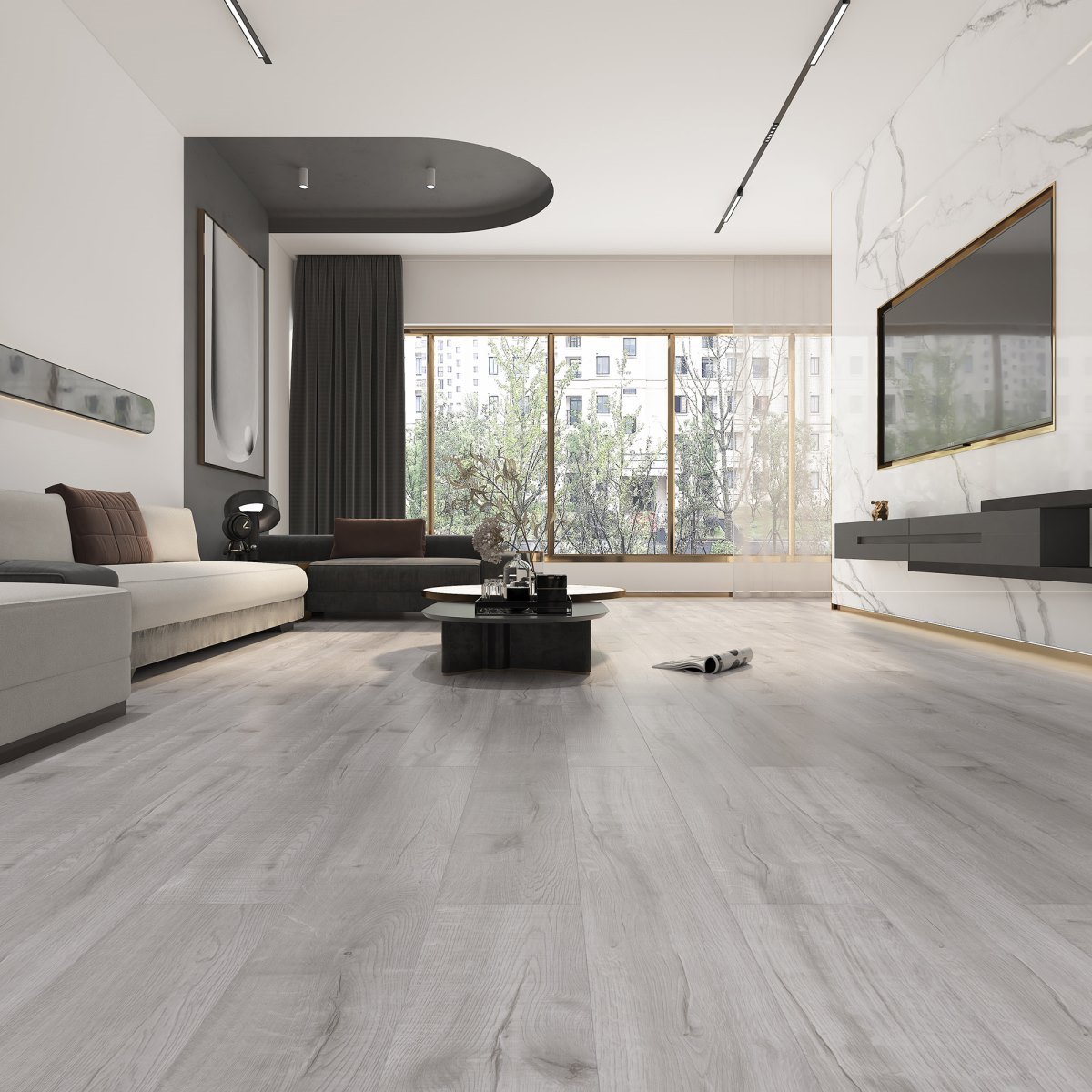 SPC ламинат "OneFloor" ЕСО 5050 (4V фаска) (1220*184*4 мм) — купить в Мурманске