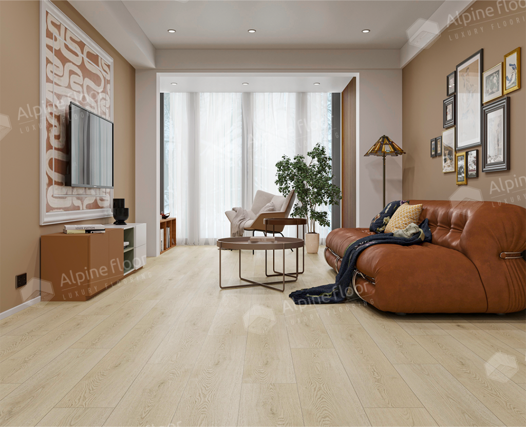 SPC ламинат "Alpine Floor" Лунар (1220*228*4 мм) — купить в Мурманске