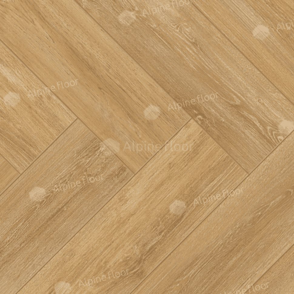 Ламинат "Alpine Floor" Herringbone 12 PRO Дуб Тулуза (606*101*12 мм) — купить в Мурманске
