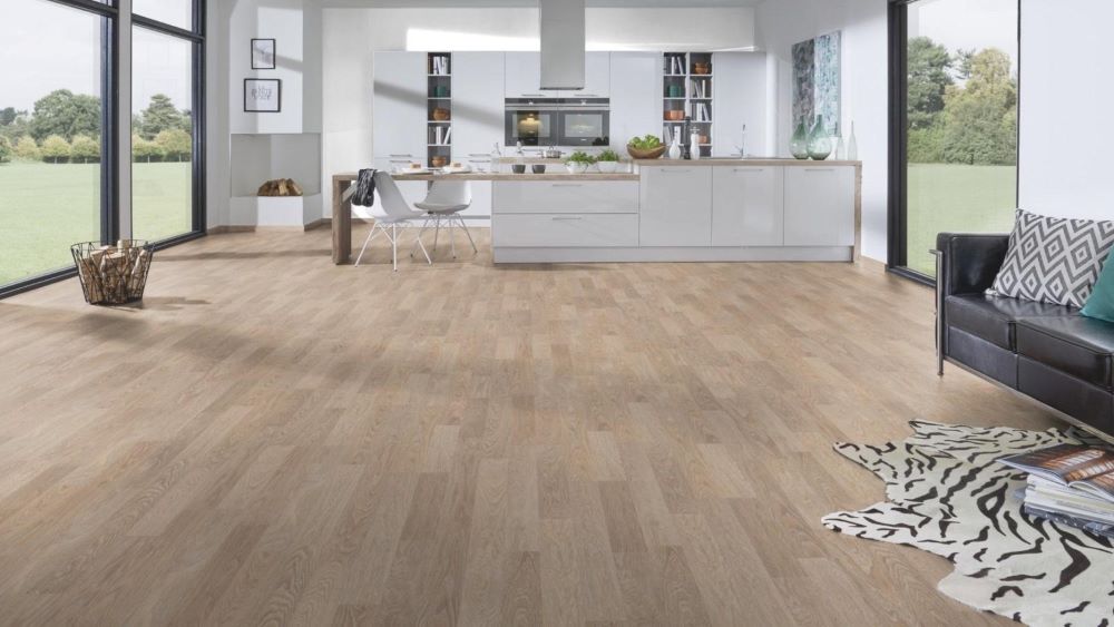 Ламинат "Kronospan" Forte Classic Дуб Льняной 4283 (1285*192*8 мм) — купить в Мурманске