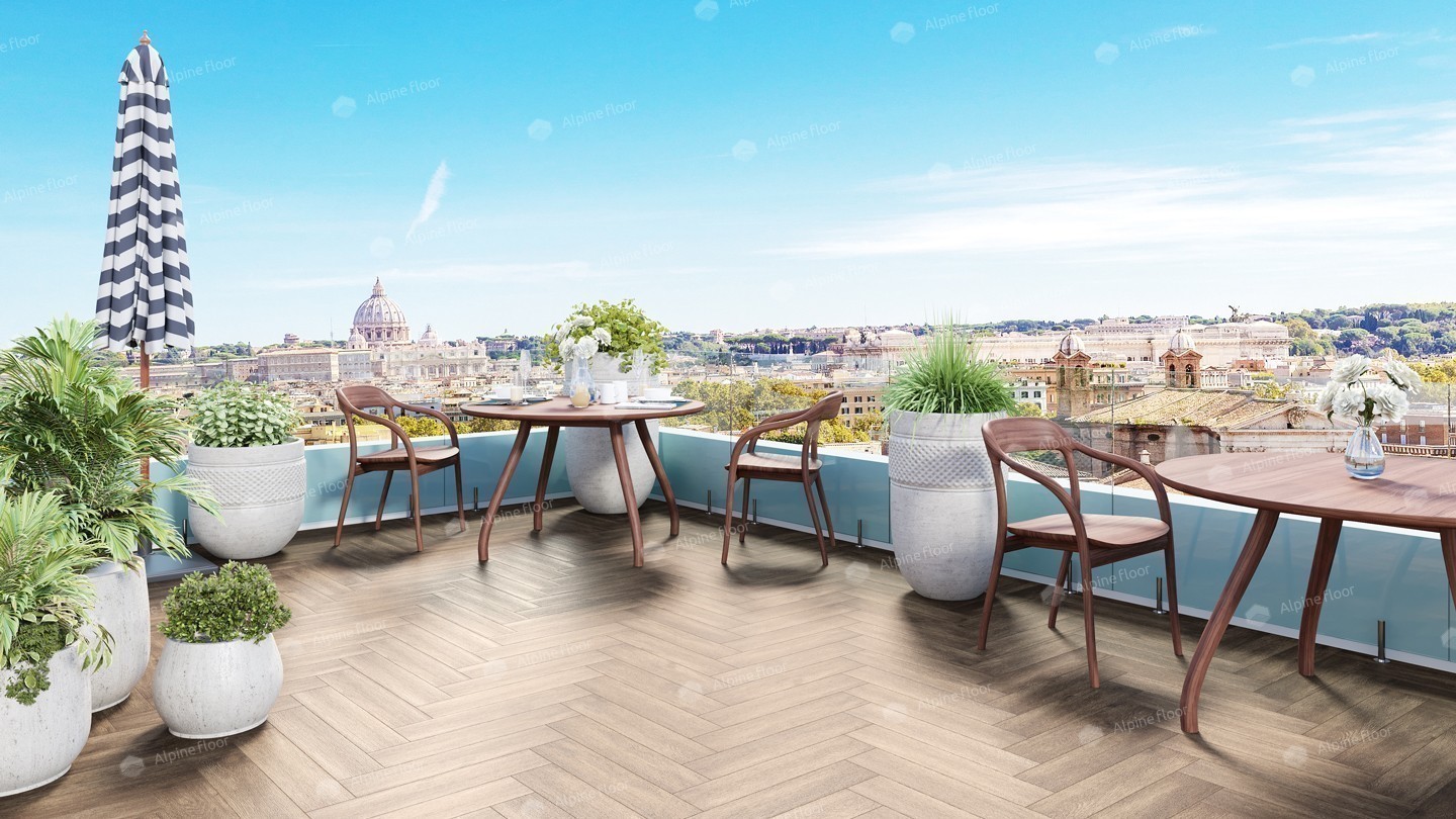 SPC ламинат "Alpine Floor" Макадамия (600*125*4 мм) — купить в Мурманске