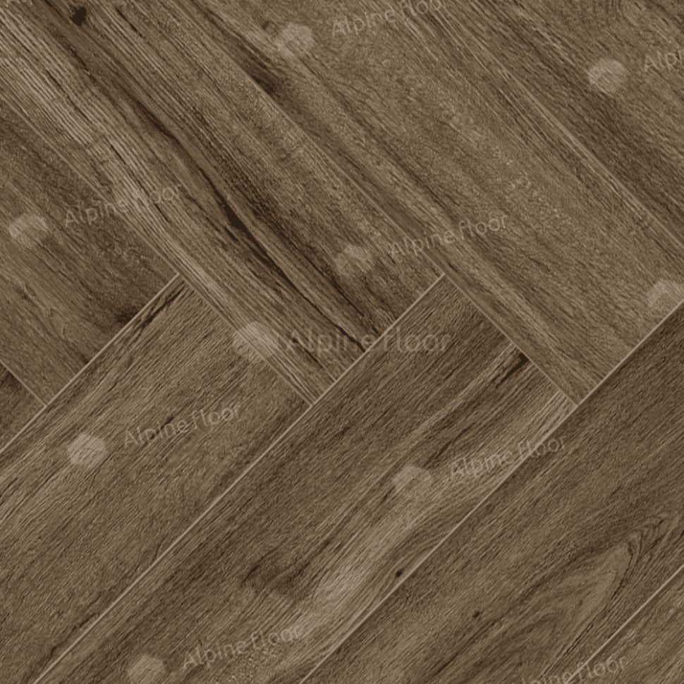 Ламинат "Alpine Floor" Herringbone 12 PRO Дуб Бордо (606*101*12 мм) — купить в Мурманске