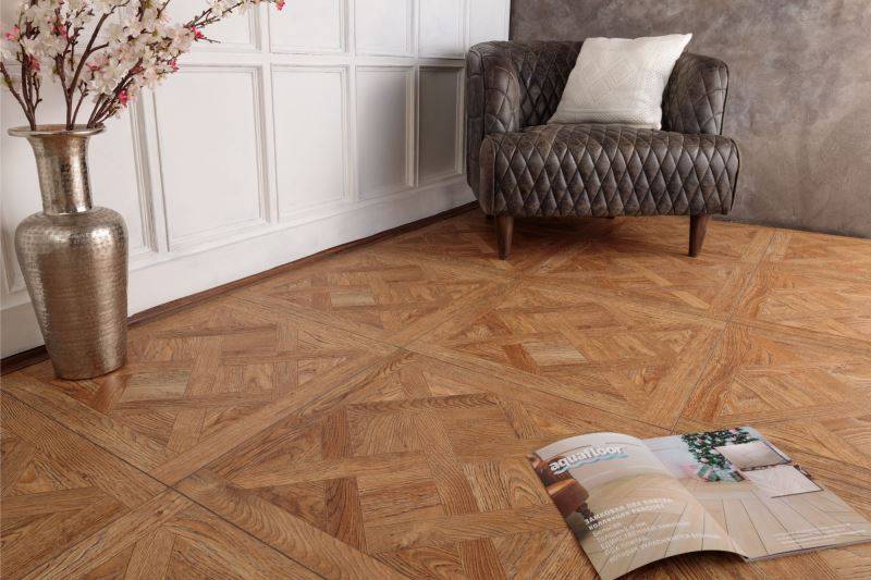 Замковая ПВХ плитка "Aquafloor" AF7004VS (600*600*7 мм) — купить в Мурманске