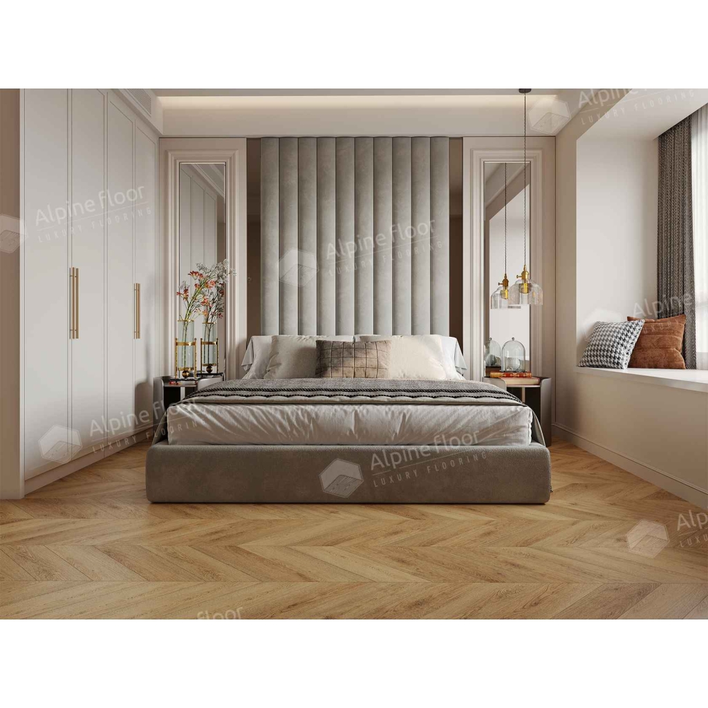 SPC ламинат "Alpine Floor" Дуб Буна (600*127*5 мм) — купить в Мурманске