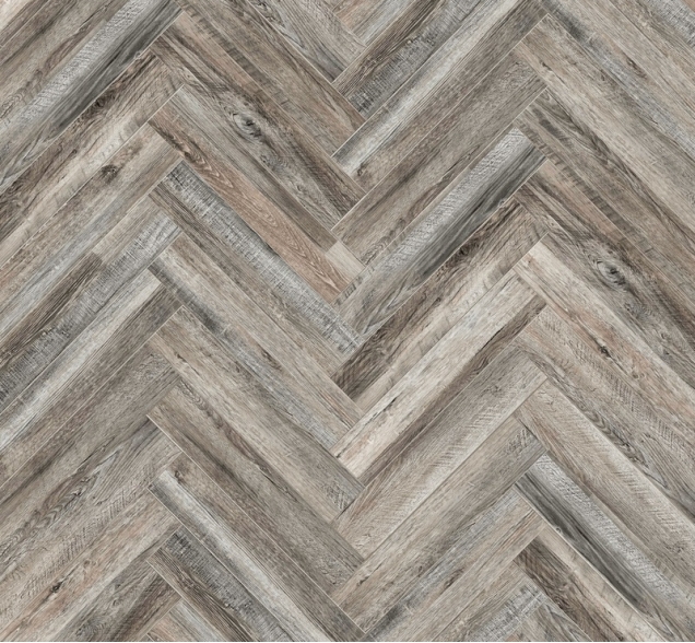 Виниловый ламинат SPC "Cronafloor" Herringbone Дуб Реймс (640*128*4,5 мм) — купить в Мурманске