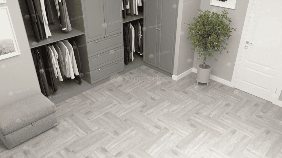 Виниловый ламинат "Alpine Floor" Parquet Light Дуб Полис (600*125*4 мм) — купить в Мурманске
