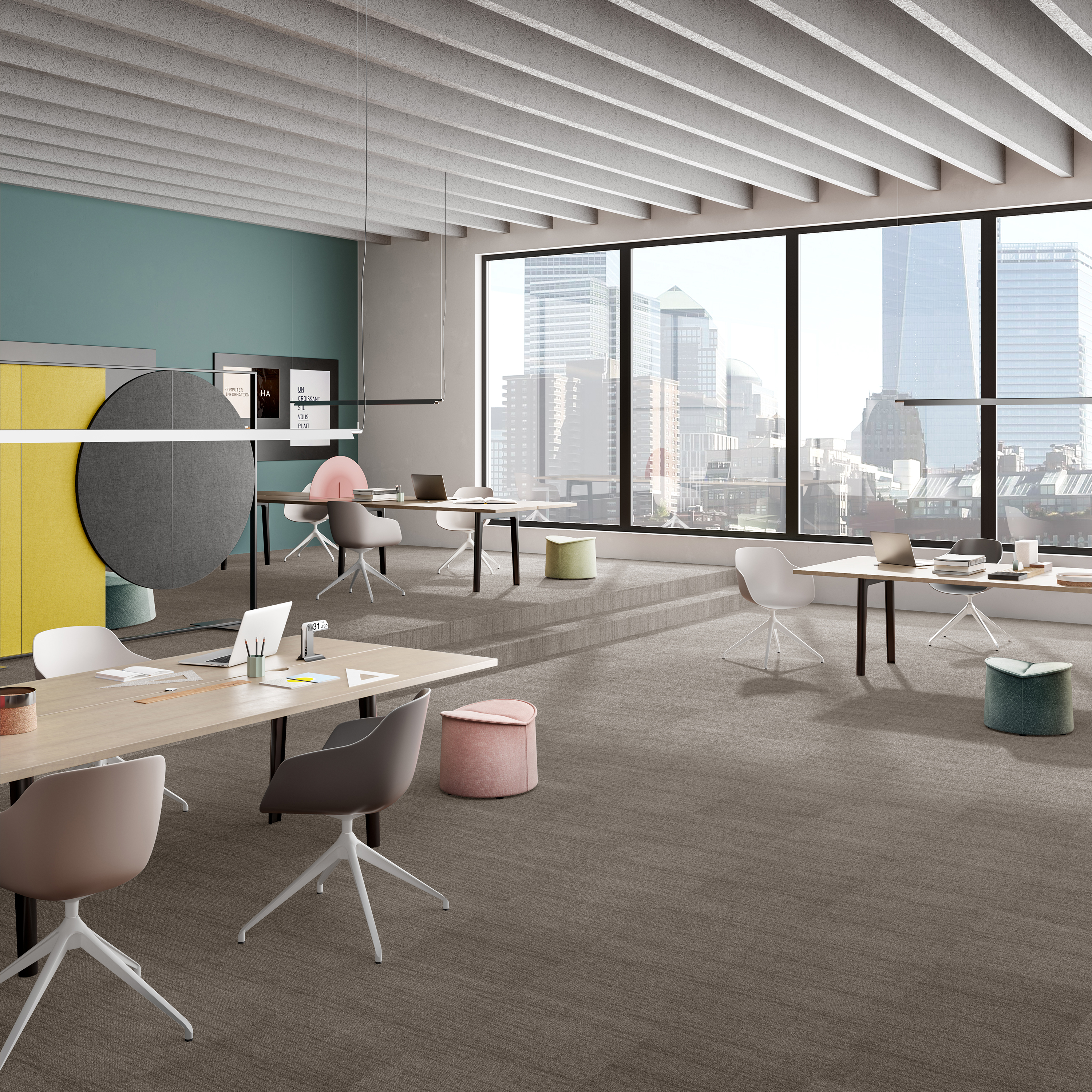 Ковровая плитка Marvel Tile 94 (500*500*6 мм) — купить в Мурманске