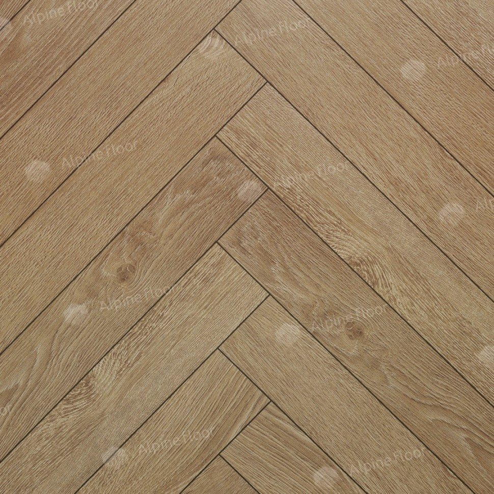 Ламинат "Alpine Floor" Herringbone 12 Дуб Тироль (600*100*12 мм) — купить в Мурманске