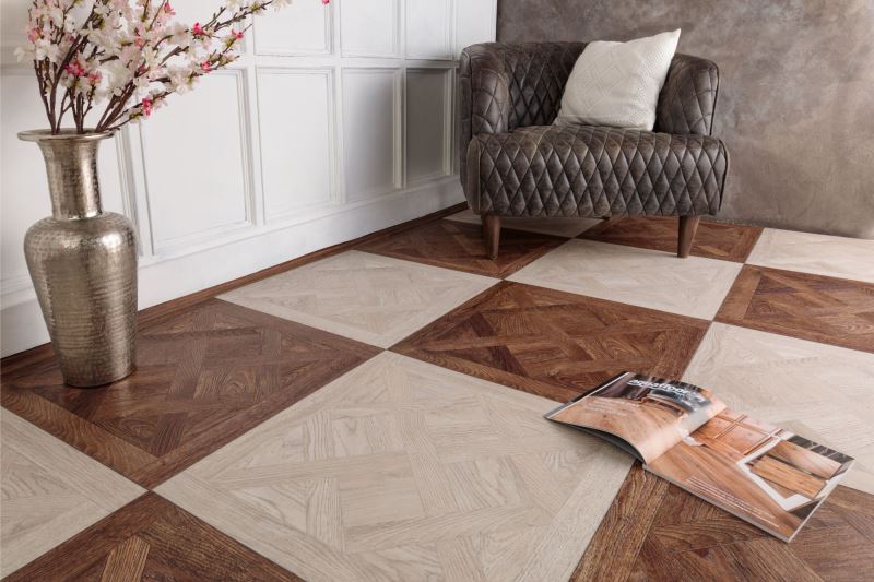 Замковая ПВХ плитка "Aquafloor" AF7001VS (600*600*7 мм) — купить в Мурманске