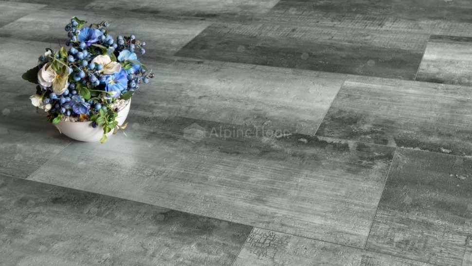 Виниловая плитка "Alpine Floor" Light Stone Корнуолл (608*303*2,5 мм) — купить в Мурманске