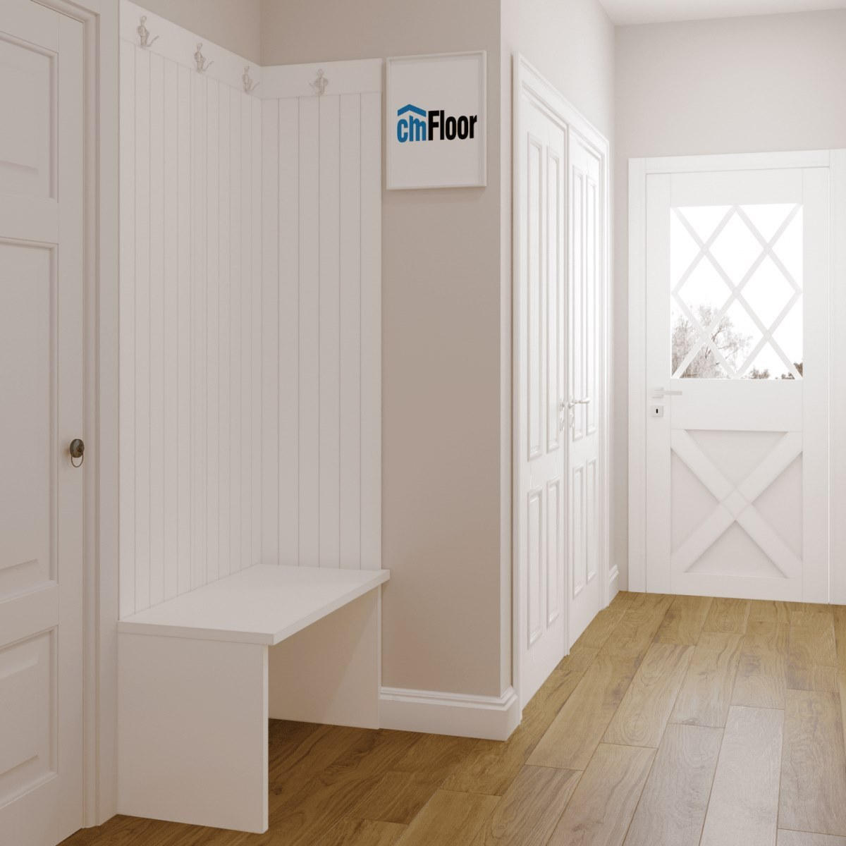 Виниловое напольное покрытие ScandiWood 04 Орех Американский (180*1220*5 мм) — купить в Мурманске