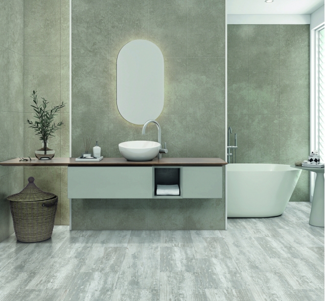 SPC ламинат "CronaFloor" Stone 4V Дублин (600*300*4 мм) — купить в Мурманске