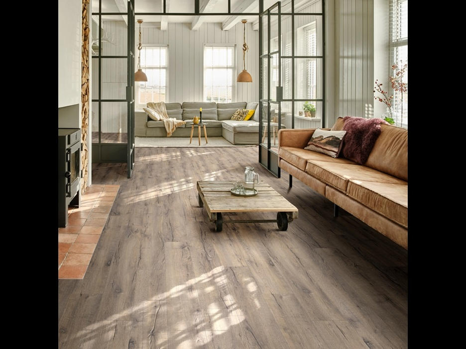 Замковая ПВХ плитка Highland Oak 869 (1251*189*5 мм) — купить в Мурманске