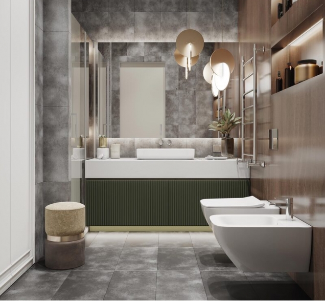 SPC ламинат "CronaFloor" Stone 4V Торнадо Дымчатый (600*300*4 мм) — купить в Мурманске