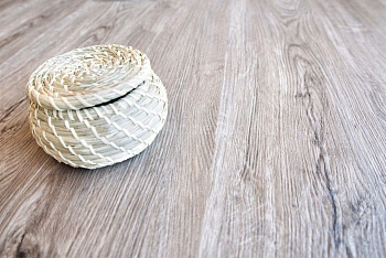 Замковая ПВХ плитка Секвойя Коньячная  (1219*184*3,2мм) — фото и характеристики