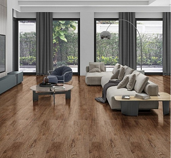 SPC ламинат "CronaFloor" Nano 4V Дуб Античный (1200*180*3,5 мм) — фото и характеристики